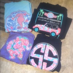Lot of simply southern t shirts